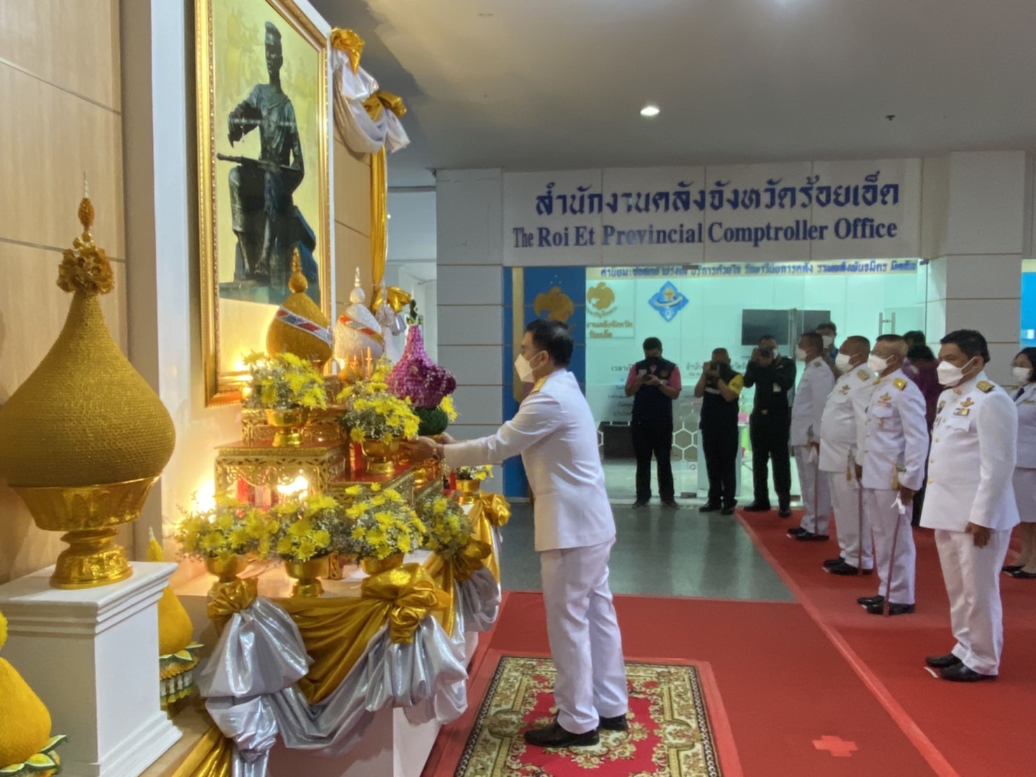 ร้อยเอ็ดจัดพิธีถวายราชสดุดีสมเด็จพระนเรศวรมหาราช เนื่องในวันวันยุทธหัตถี 