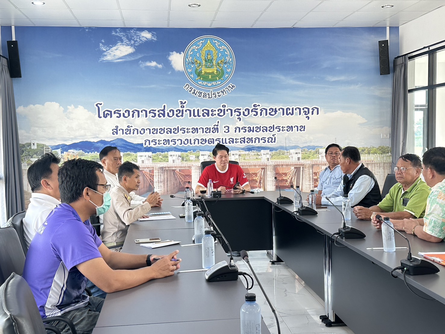 โครงการส่งน้ำและบำรุงรักษาผาจุกหาแนวทางการอนุรักษ์และพัฒนาพื้นที่รอบบึงมายอย่างยั่งยืน