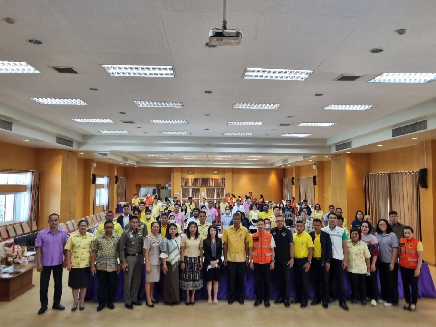รองผู้ว่าฯอ่างทองเปิดโครงการพัฒนาบุคลากรเพื่อจัดตั้งคณะทำงานวิเคราะห์สาเหตุการเกิดอุบัติเหตุใหญ่ 
