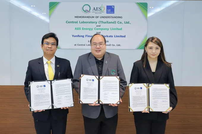 CLT ผนึก AES Energy และ Yunfeng Financial Group ร่วมมือด้านพลังงานสะอาดแบบบูรณาการ หนุนธุรกิจไทยสู่ศก คาร์บอนต่ำ