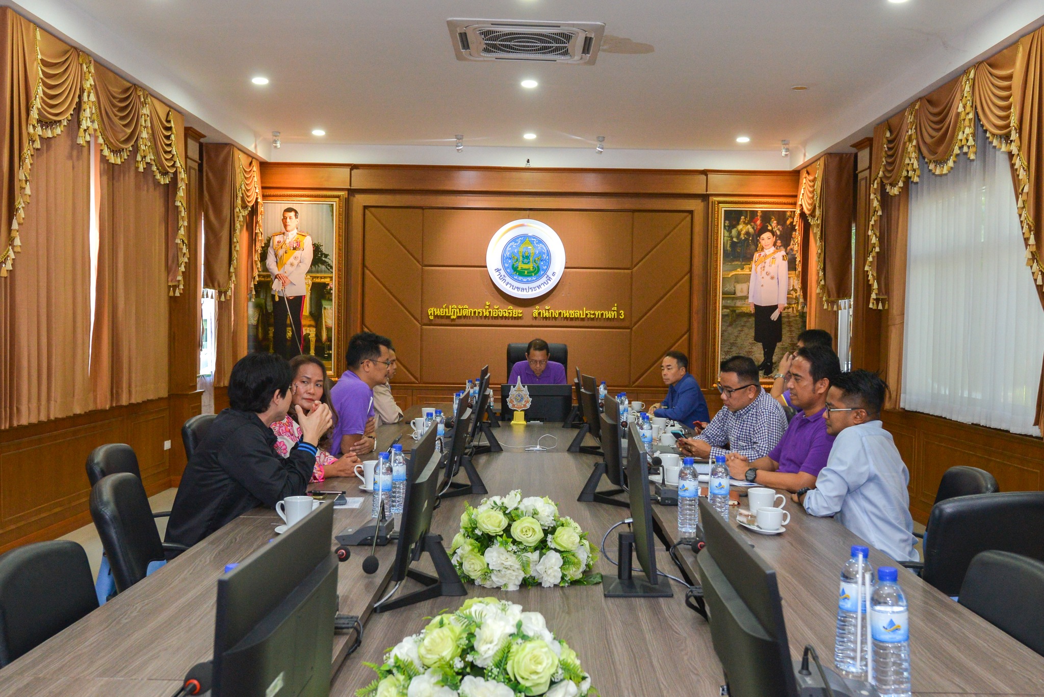 สำนักงานชลประทานที่ 3 ประชุมรับมือสภาพภูมิอากาศพร้อมทั้งจัดการน้ำอย่างมีประสิทธิภาพ 