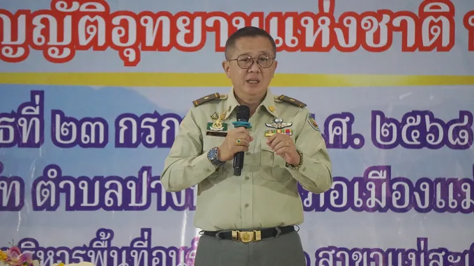 สำนักบริหารพื้นที่อนุรักษ์ที่ 16 สาขาแม่สะเรียง ประชุมประเมินผลสัมฤทธิ์ของ พรบ.อุทยานแห่งชาติ พ.ศ. 2562