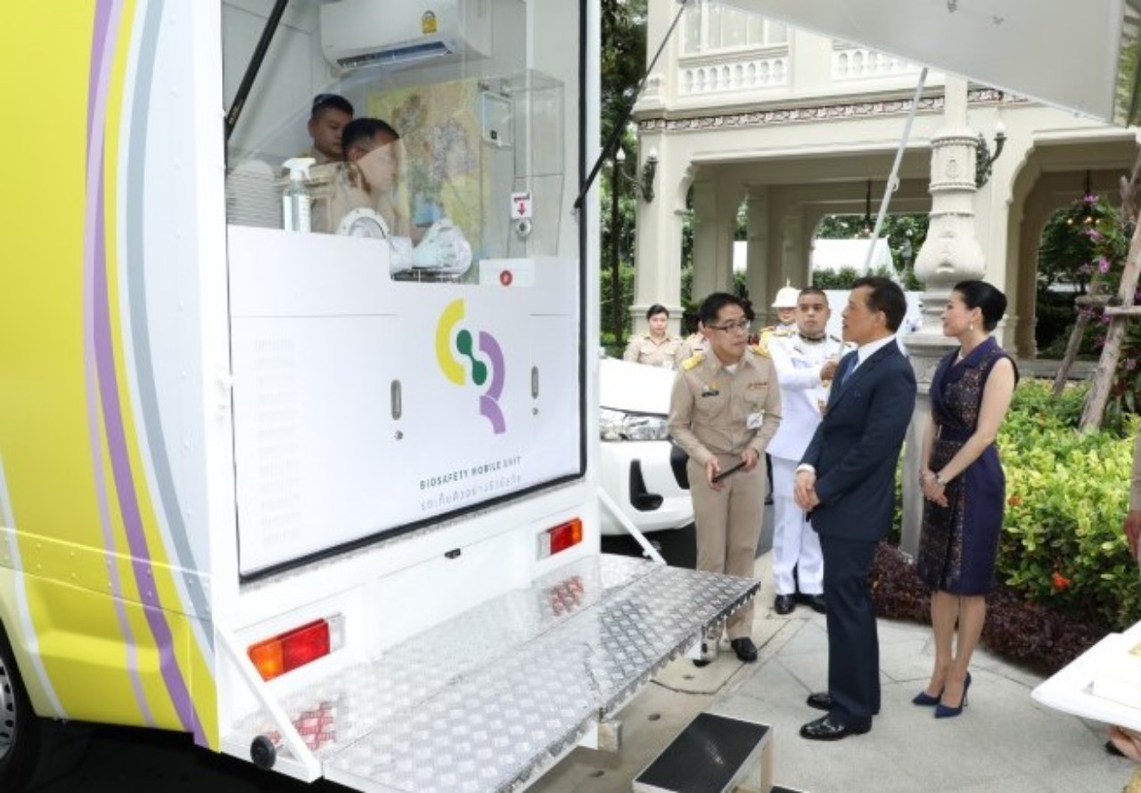 ในหลวงทรงห่วงใยประชาชน​ พระราชทานอุปกรณ์การแพทย์เพิ่มเติม ช่วยคนไทยสู้ภัยโควิด-19