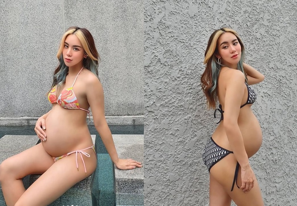 'ขนมจีน' อวดหุ่นแซ่บของว่าที่คุณแม่ ทำเอาไอจีลุกเป็นไฟ 
