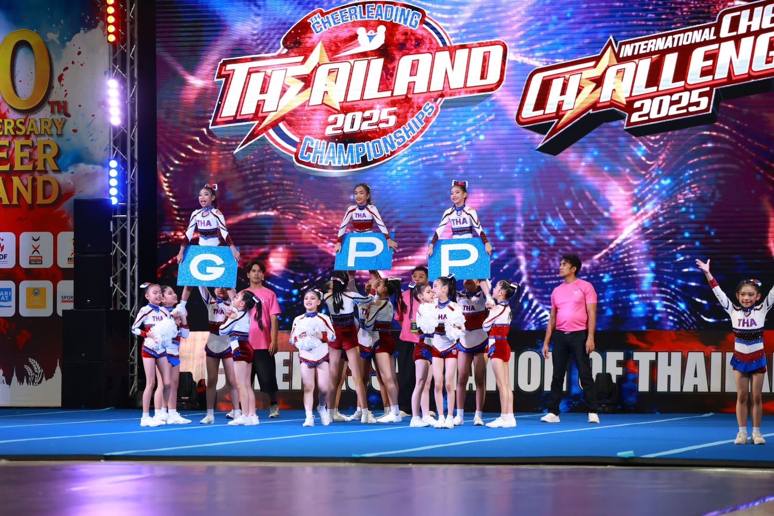 Gymnastika by PP club ผลงานเยี่ยม แข่งขันเชียร์ลีดดิ้งและเพอร์ฟอร์มานซ์ เชียร์ “CHEER ASSOCIATION OF THAILAND”