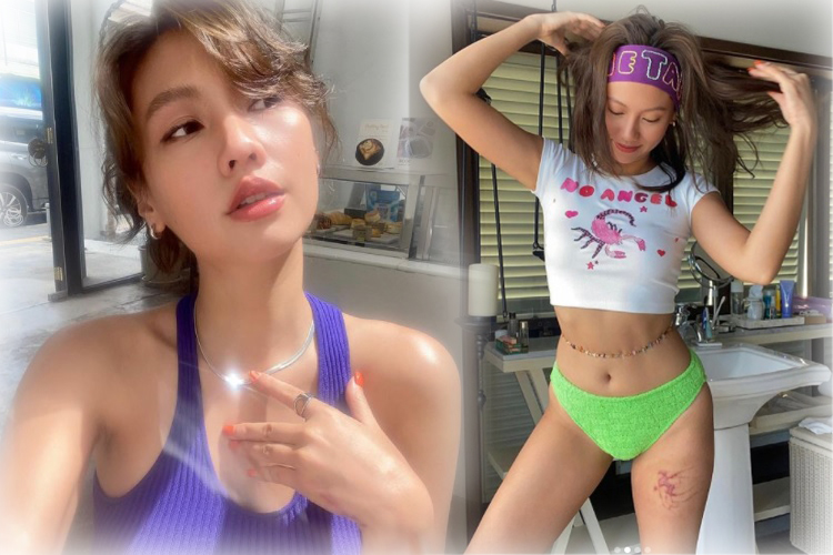 'เมทัล'อวดลุคทริปทะเล โชว์สร้อยคล้องเอวสุดเซ็กซี่