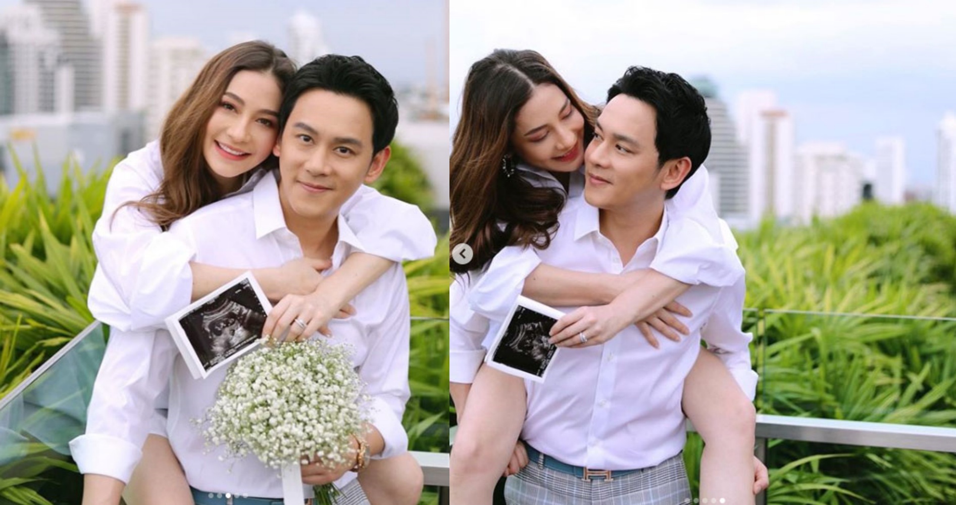 'ฟลุค-นาตาลี' ประกาศข่าวดี! "ลูกคนแรกมาแล้ว"