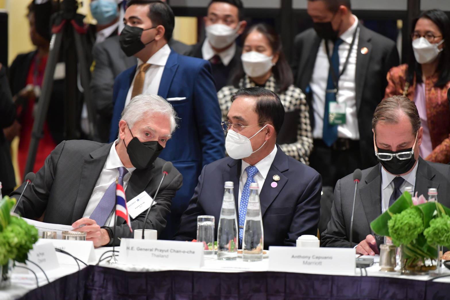 "บิ๊กตู่"พบผู้นำเอกชน ยัน "ไทย" พร้อมผลักดันความเชื่อมโยงห่วงโซ่อุปทาน เศรษฐกิจดิจิทัล-การเติบโตทางเศรษฐกิจควบคู่การรักษาสิ่งแวดล้อม