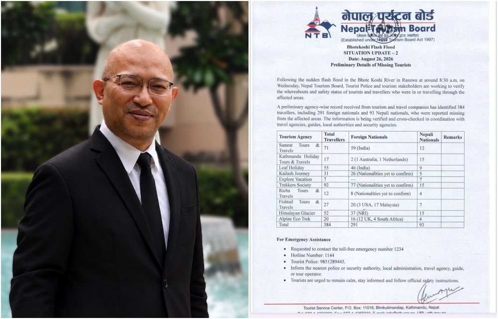 "สถานทูตไทยในเนปาล"  ยันยังไม่มีคนไทยเสียชีวิตจากเหตุน้ำท่วมฉับพลันเนปาล พร้อมเปิดสายด่วนช่วยเหลือ 24 ชม.