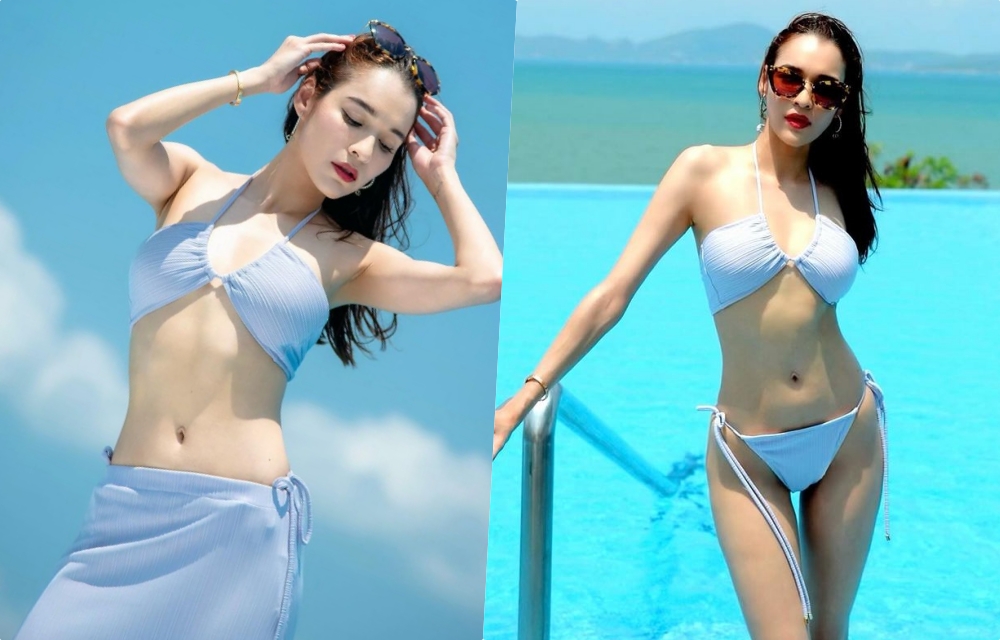 “หยาดทิพย์ ราชปาล” นุ่งทูพีซ อวดหุ่นโชว์เรียวขาเนียนท้าแดดริมทะเล