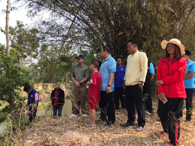 รองผู้ว่าฯ ยโสธร ลงพื้นที่ติดตามการแก้ไขปัญหาพนังกั้นลำห้วยโพงพังเสียหายพื้นที่อำเภอกุดชุม 