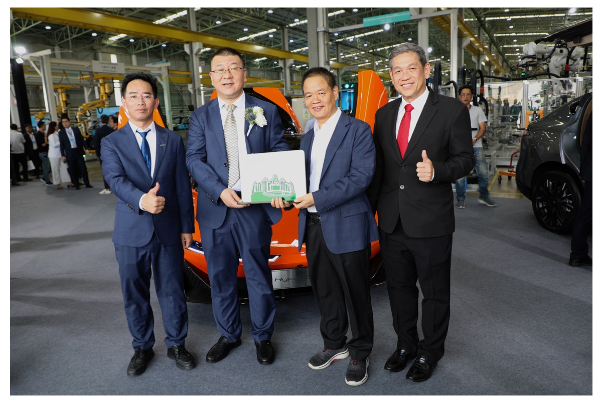 "อมตะ" ร่วมแสดงความยินดี GAC AION เปิดโรงงานผลิตแห่งแรกในต่างประเทศและเอเชียตะวันออกเฉียงใต้
