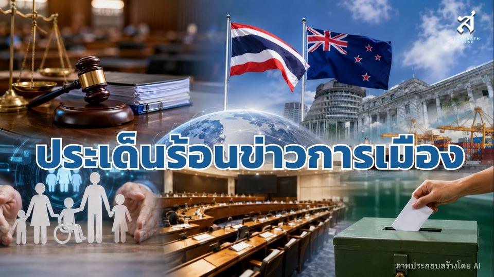 ประเด็นร้อนข่าวการเมือง วันที่ 21 สิงหาคม 2569
