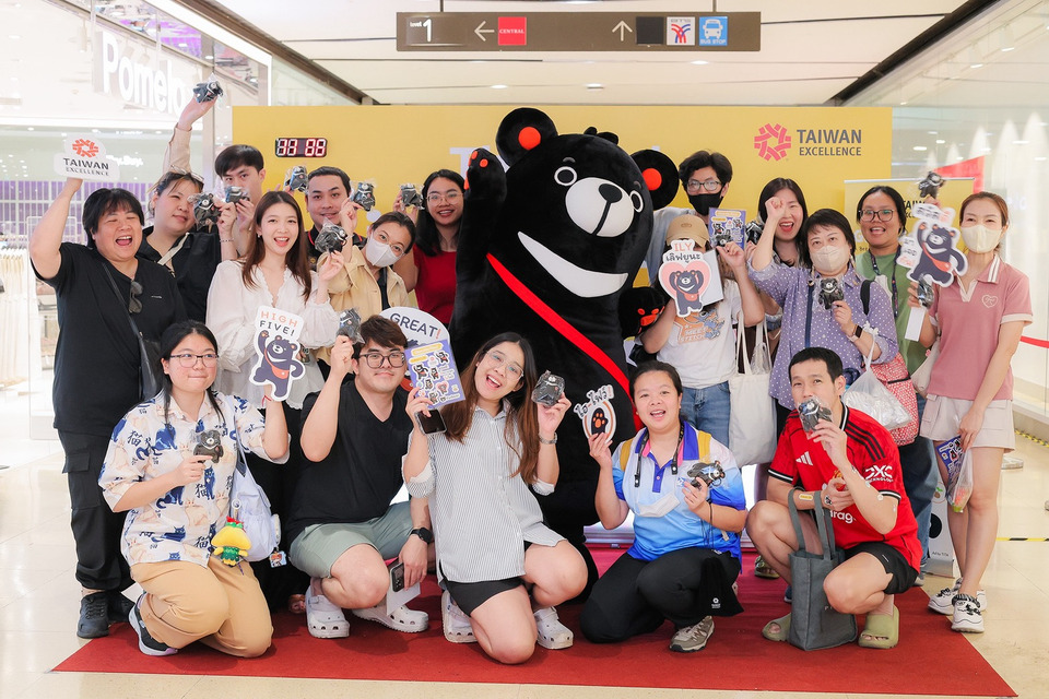 FuBear เยือนไทย พิชิตแคมเปญ Taiwan Excellence “Give Me Five! A Better Life” ทำยอดไฮ-ไฟว์ทะลุเป้า 