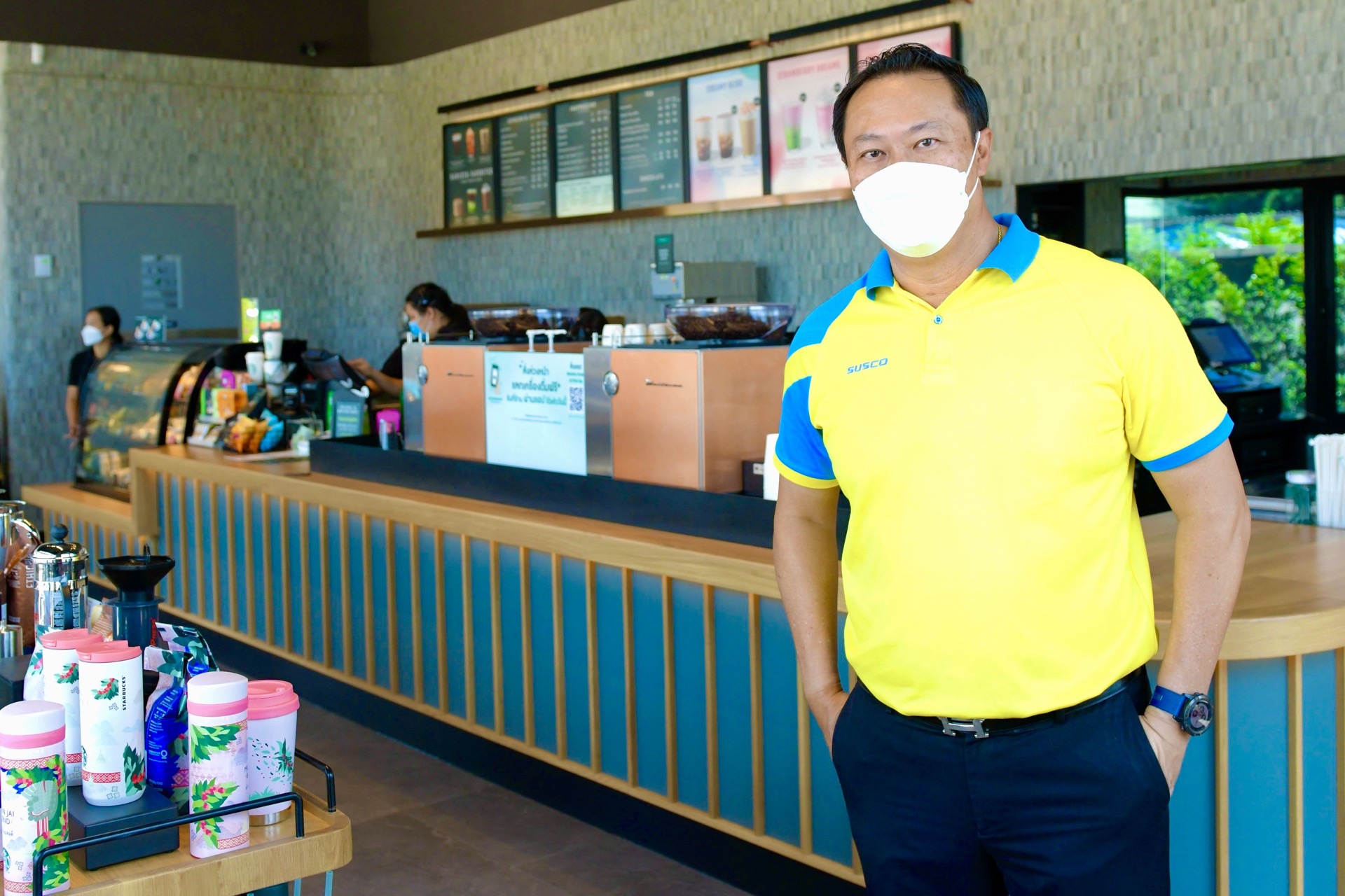 SUSCO ขยายบริการ Non Oil ภายใต้แบรนด์ SUSCO Square  เติมเต็มไลฟ์สไตล์คนรุ่นใหม่ เปิดร้าน Starbucks และ Lawson 108 