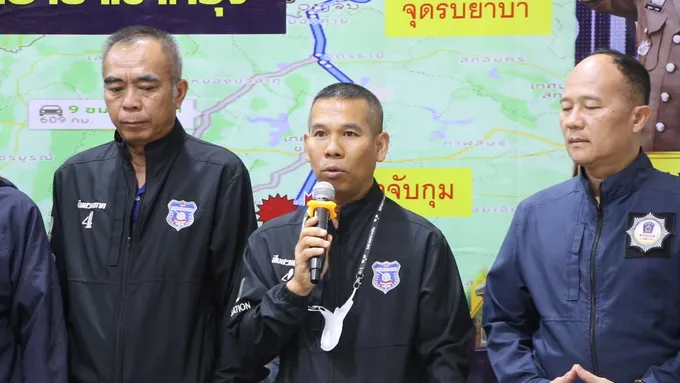 รวบหนุ่มสระบุรีพร้อมของกลางยาบ้า 4 ล้านเม็ดขณะขับรถผ่านขอนแก่น "ยรรยง" สั่งขยายผลยึดทรัพย์ยกแก๊ง