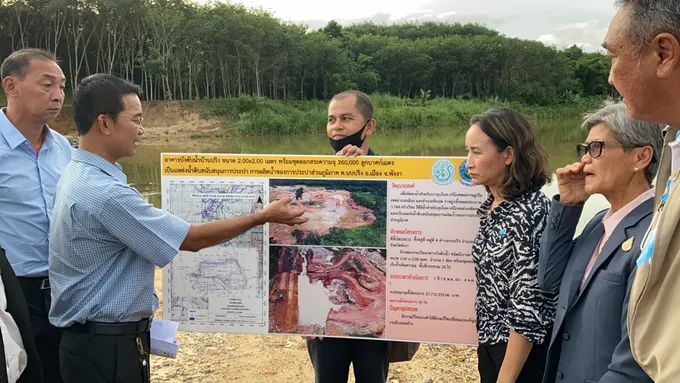 อนุกรรมาธิการลุ่มน้ำภาคใต้ ลงพื้นที่รับฟังปัญหา และอุปสรรค์ ในการแก้ไขปัญหาประปาพังงา