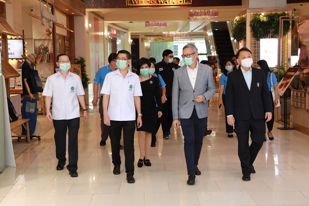"กรมอนามัย" ลงพื้นที่ตรวจเยี่ยมมาตรการเข้มข้นสูงสุดที่เซ็นทรัลเวิลด์ ผู้นำแผนแม่บท เน้นย้ำใช้ชีวิตปลอดภัย รักษาวินัย คนไทยช่วยกัน  