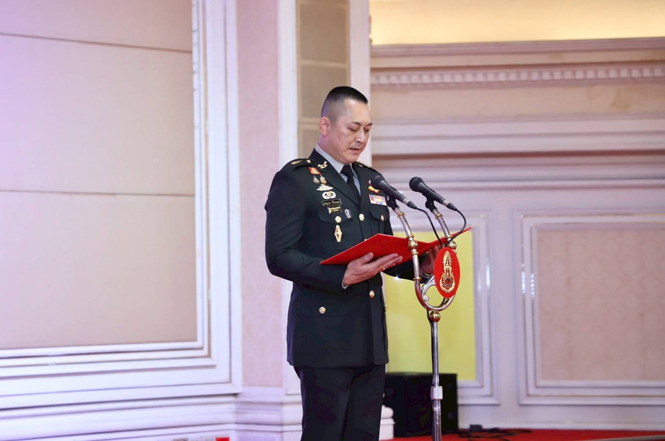 หัวหน้าคณะนายทหารฝ่ายเสนาธิการประจำผู้บังคับบัญชา เป็นประธานพิธีปิดการอบรม ปขบ.รุ่นที่ 10 