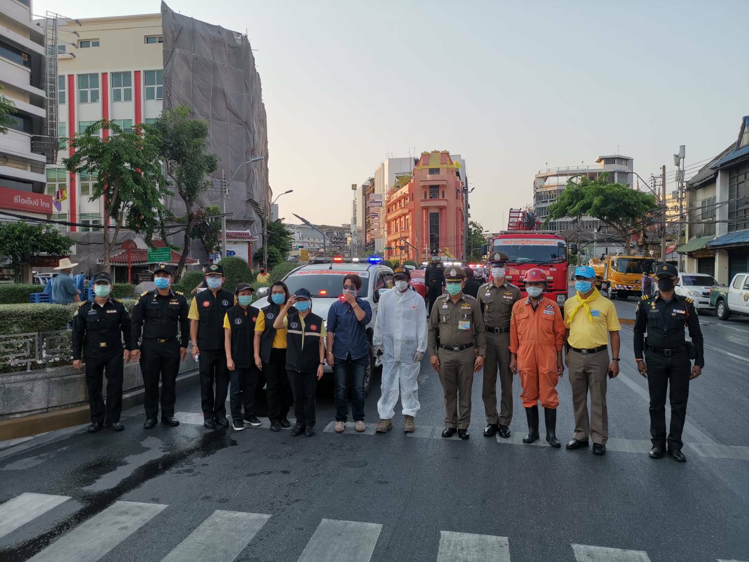 โรงพักพลับพลาไชย 2 เน้นบริการปลอดภัย คุมเข้มป้องกันไวรัสโควิด-19