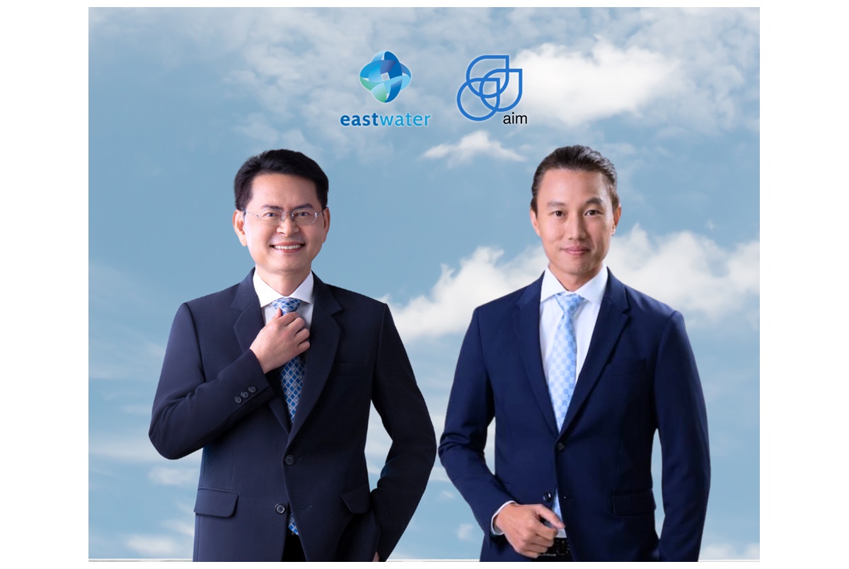 อีสท์ วอเตอร์ ร่วมมือกับ เอเชีย อินฟราสตรักเชอร์ แมเนจเม้นท์ พัฒนาจัดการน้ำครบวงจรและบริการเทคโนโลยีโซล่าเซลล์