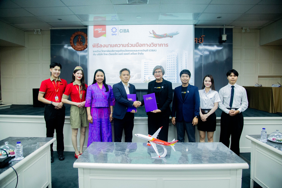 ผนึกกำลัง ปั้นบุคลากรการบินรุ่นใหม่-เรียนรู้ประสบการณ์จริง รับอุตสาหกรรมโตปี 69