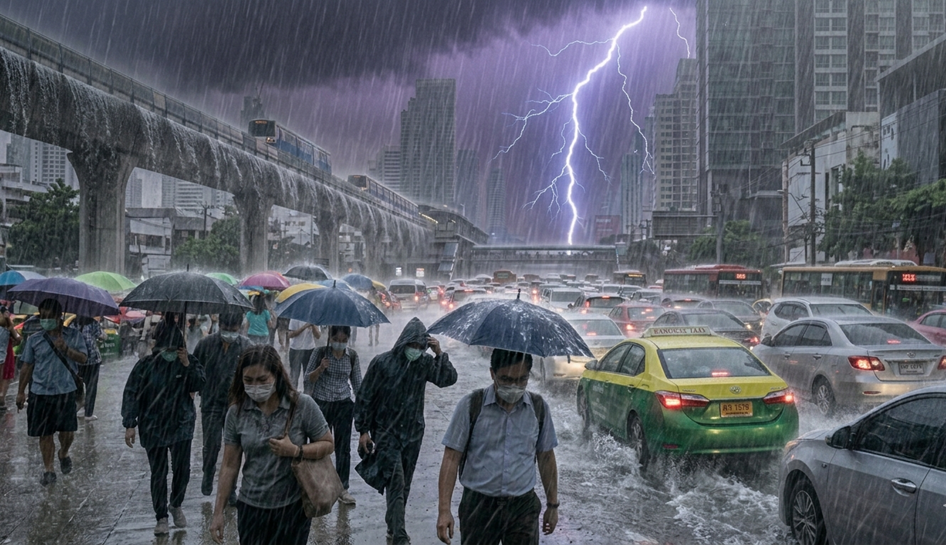 ด่วน! อุตุฯ ออกประกาศฉบับสุดท้าย เตือนฝนถล่มหนักมาก-น้ำป่าทะลัก ทะเลอันดามันคลั่งคลื่นสูงกว่า 3 เมตร เรือเล็กห้ามออกจากฝั่ง!