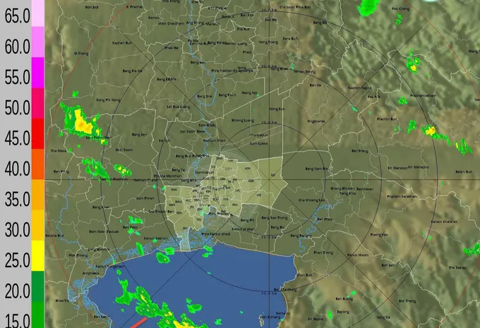 บางเขนสาหัส!! ฝนสูงสุด 178 มม.เผยเช้านี้ กทม.เจอฝนเขตใดบ้าง พื้นที่ไหนฝนหยุดตก