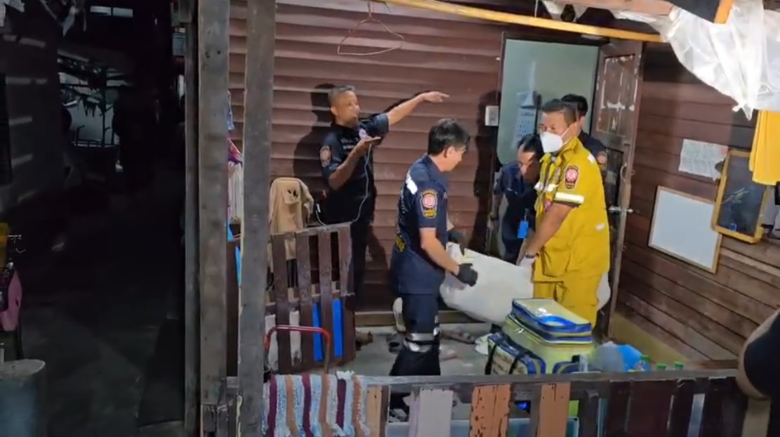 ลูกจ้างทหารเรือเครียดเลิกกับเมียยิงตัวเองที่หัวใจดับอนาถ