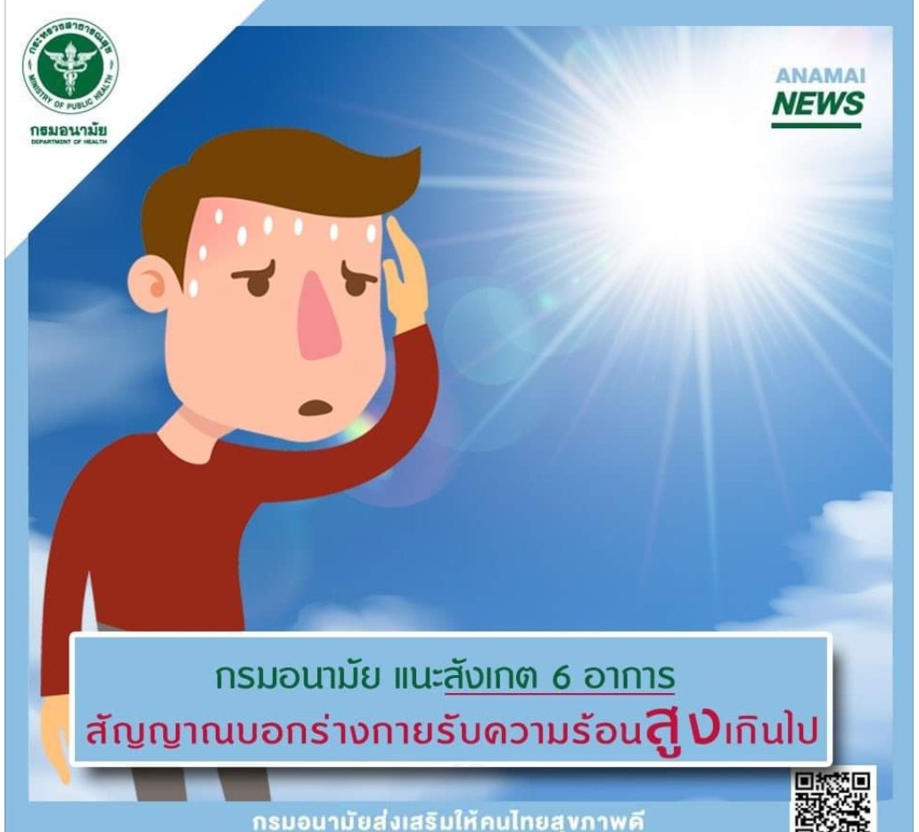 ร้อนตับแตก! ระวัง6อาการถามหาเมื่อร่างกายมีความร้อนสูงเกินไป พร้อมแนะวิธีป้องกัน