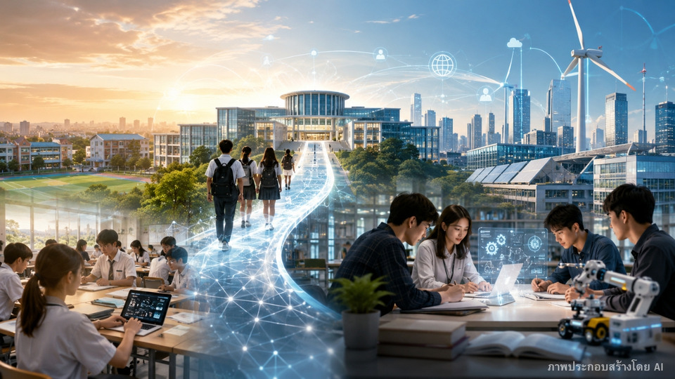 Pre-degree Ecosystem การออกแบบระบบนิเวศการเรียนรู้เพื่อเชื่อมโยงการศึกษาขั้นพื้นฐาน อุดมศึกษา และโลกการทำงานในยุคแห่งการเปลี่ยนแปลง