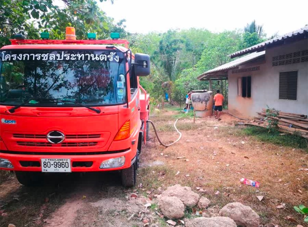 ชลประทานตรังเร่งช่วยเหลือประชาชนแก้ปัญหาภัยแล้ง