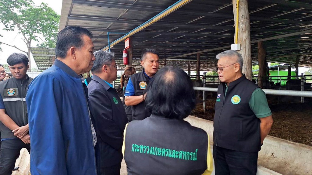 ที่ปรึกษา รมว.เกษตรฯ ลงพื้นที่มุกดาหาร ติดตามการส่งเสริมโค-กระบือเพื่อการส่งออก