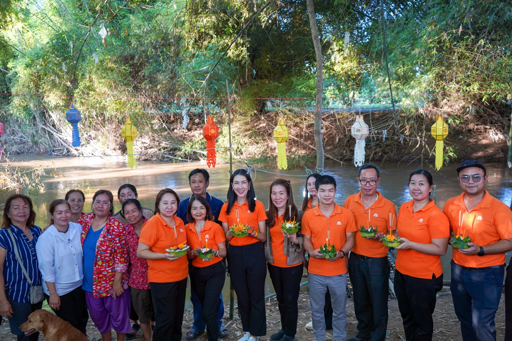 "ซันสวีท" สืบสานประเพณี ทอดกฐินสามัคคีและลอยกระทงแบบรักษ์โลก ประจำปี 2567