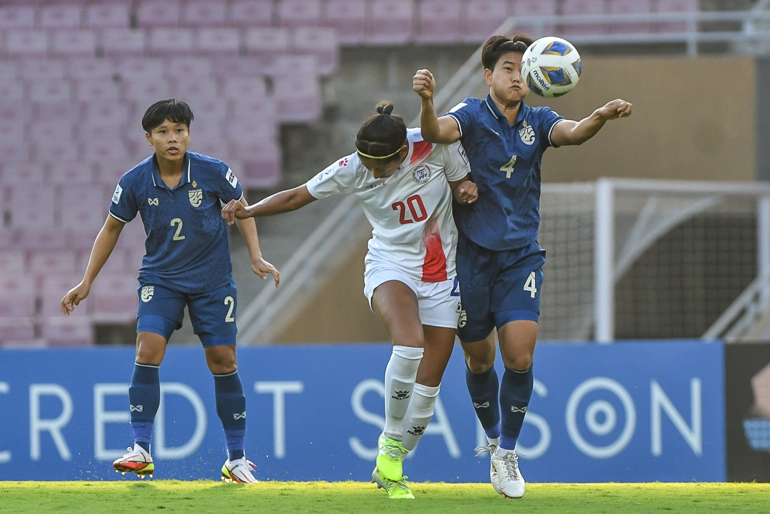 "ชบาแก้ว" พ่าย ฟิลิปปินส์ 0-1 ประเดิมศึกชิงแชมป์เอเชีย รอบสุดท้าย