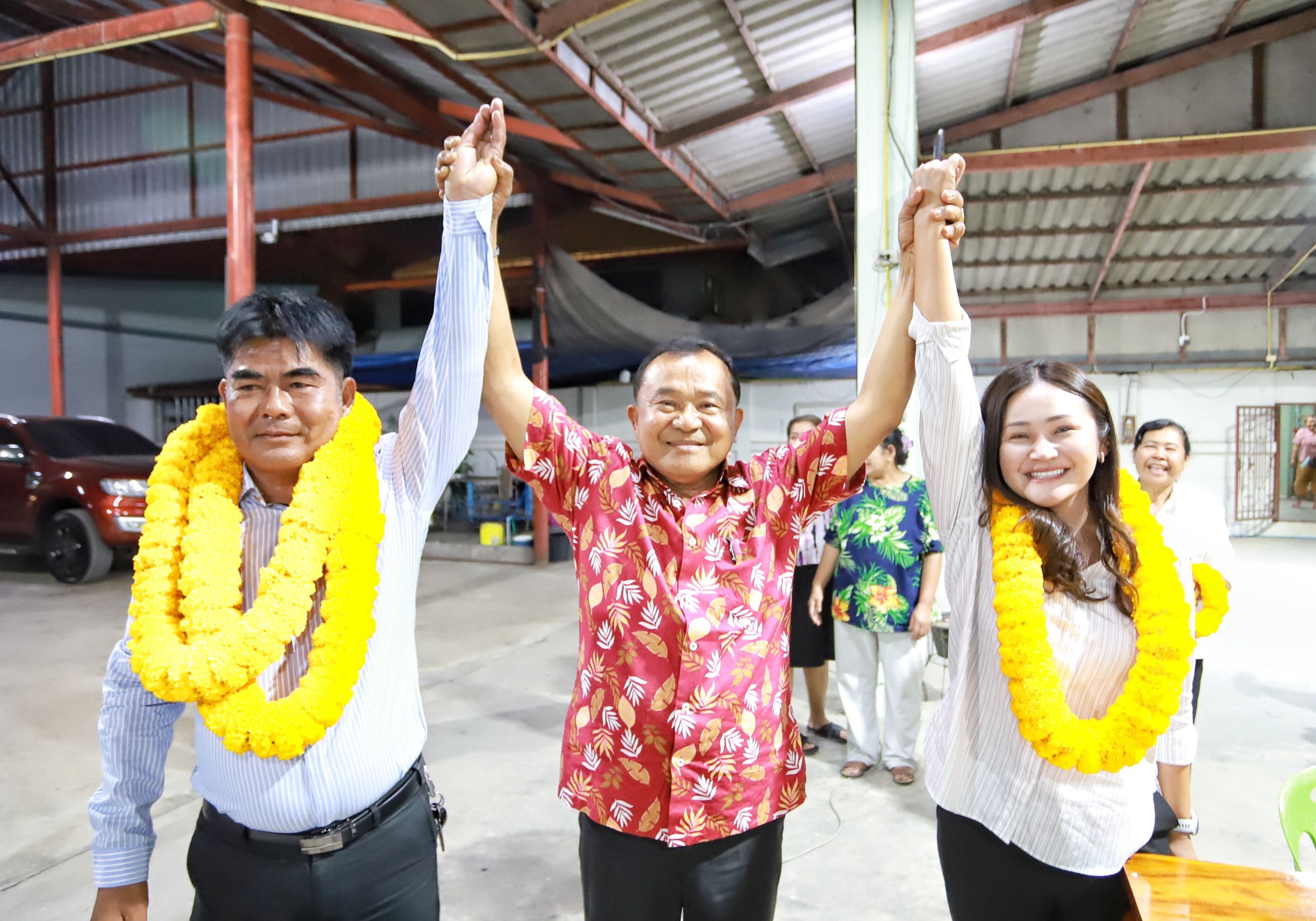 'ศริญญกรณ์ พวงเพ็ชร์'ลูกสาวอดีตนายกอบจ.ปทุมธานีชนะท่วมท้น'สจ.เขต 2'อำเภอสามโคก 