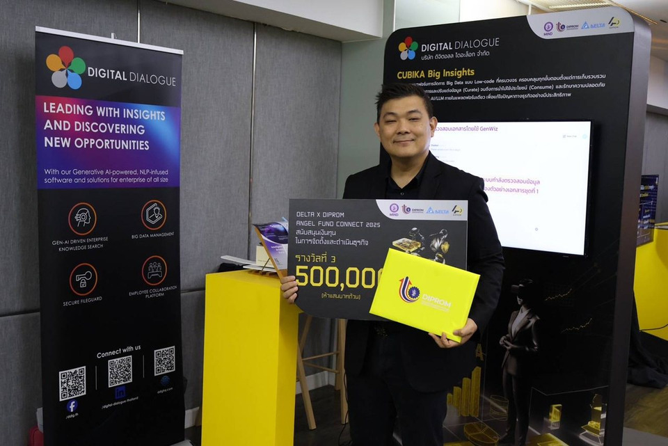 DDLG คว้าชัย Angel Fund Connect 2025 โชว์นวัตกรรม AI 