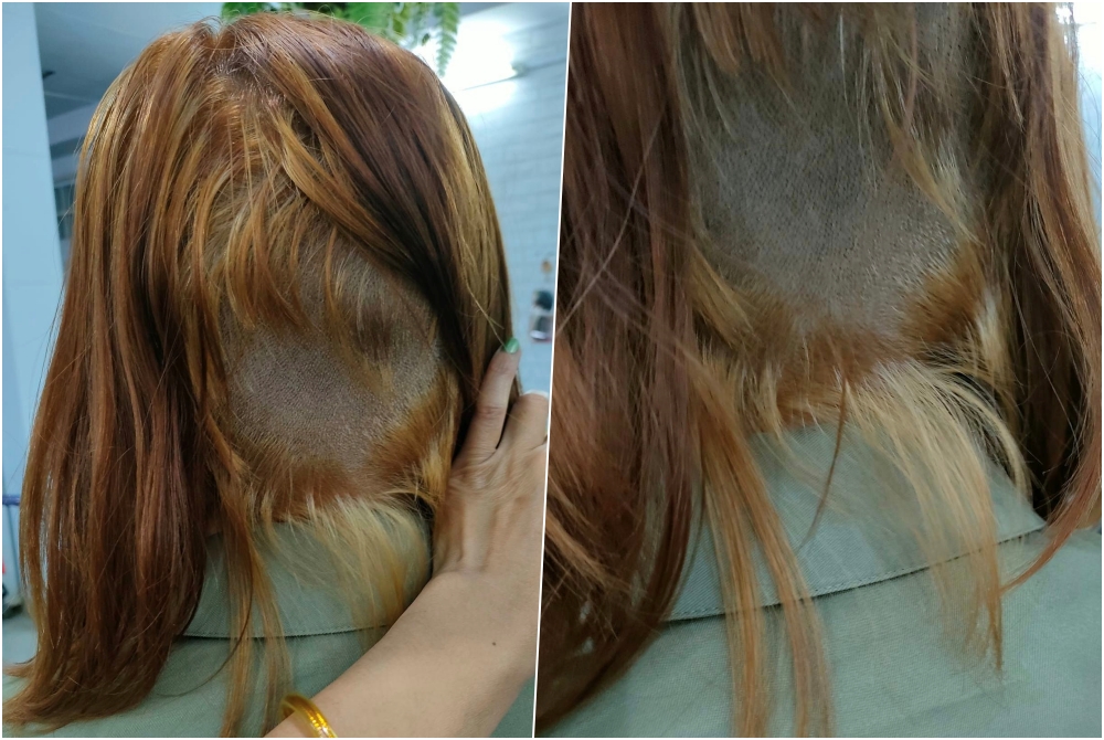 อุทาหรณ์! ร้านซาลอนเตือนสาวชอบทำสีผมเอง