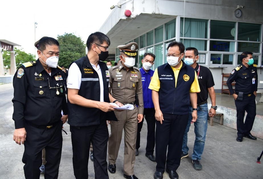   ผบช.ภ.7 ร่วมปศุสัตว์ และหลายหน่วย  ลงพื้นที่ตรวจสถานที่เก็บเนื้อหมูป้องกันสินค้าแพง 