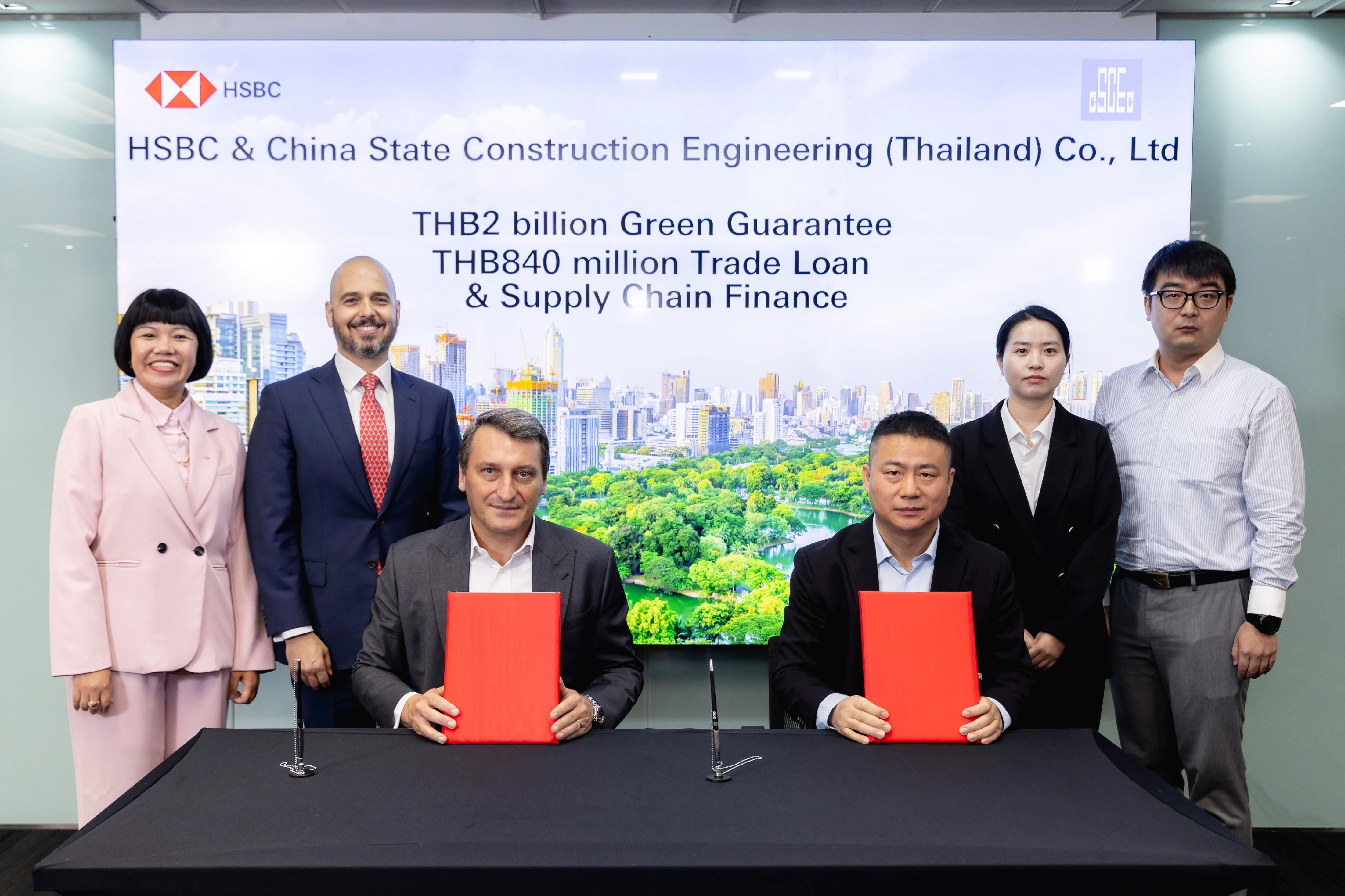 HSBC จับมือไชน่า สเตท คอนสตรัคชั่น หนุนค้ำประกันสีเขียว 2 หมื่นล้านบาท ไฮสปีดเทรน กทม.-หนองคาย