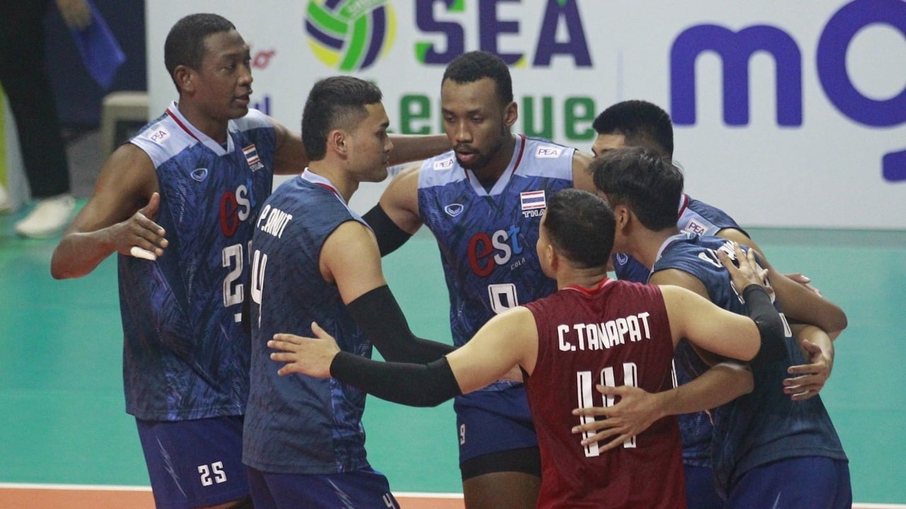 สุดเร้าใจ! "นักตบหนุ่มไทย" เบียดชนะเจ้าภาพ 3-2 คว้า 2 แต้ม ประเดิมศึก "ซีวีลีก 2023" ที่ฟิลิปปินส์