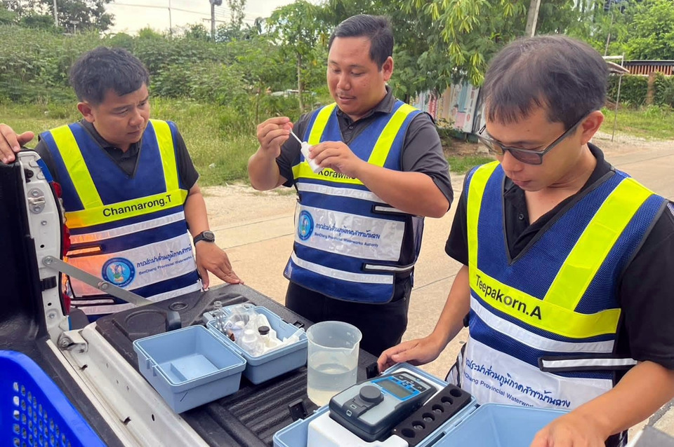 คลี่ปมน้ำประปาดำบ้านฉาง! กปภ.แจงเหตุงานขุดเจาะกระทบท่อ เร่งล้างตะกอนกว่า 2 พันครัวเรือน