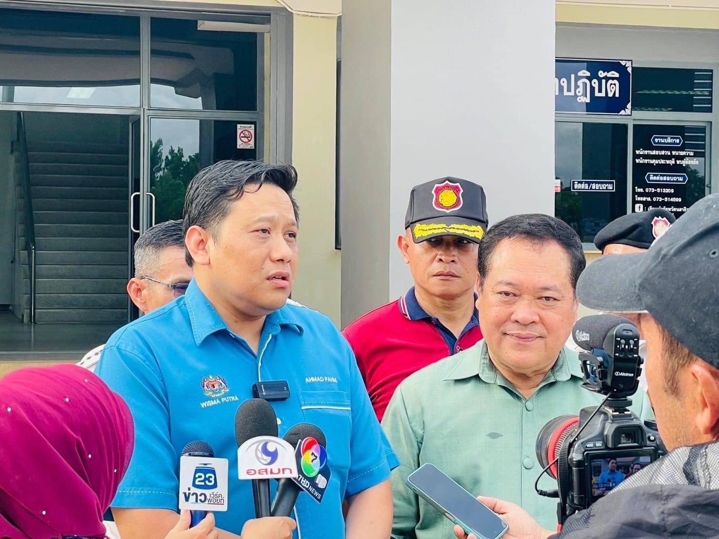 "ทวี" พร้อม "กงสุลใหญ่มาเลเซีย" ตรวจเยี่ยมเรือนจำนราธิวาส ยันดูแลผู้ต้องขังตามหลักสิทธิมนุษยชน