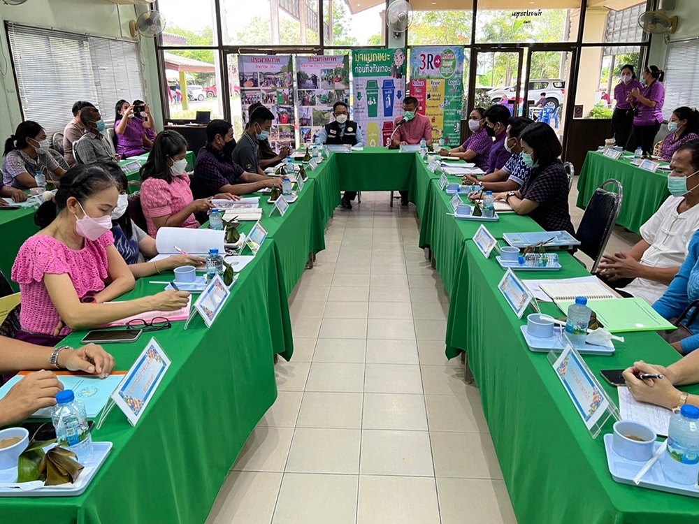 อบต.โพธิ์เก้าต้น บริหารจัดการขยะมูลฝอย ตามนโยบาย "เมืองลพบุรีต้องสะอาด"