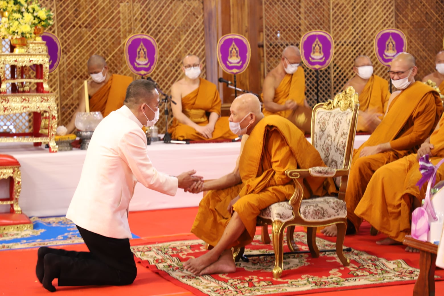 เพชรบูรณ์ประกอบพิธีทางศาสนา 3 ศาสนาเทิดไท้สถาบันพระมหากษัตริย์