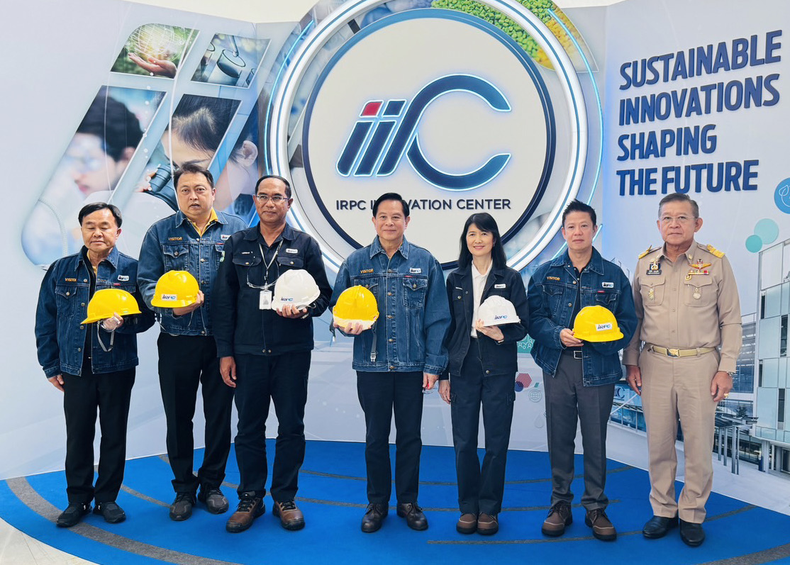 IRPC ให้การต้อนรับรองนายกรัฐมนตรีและรัฐมนตรีว่าการกระทรวงพลังงาน เยี่ยมชมโรงกลั่นน้ำมัน จ.ระยอง