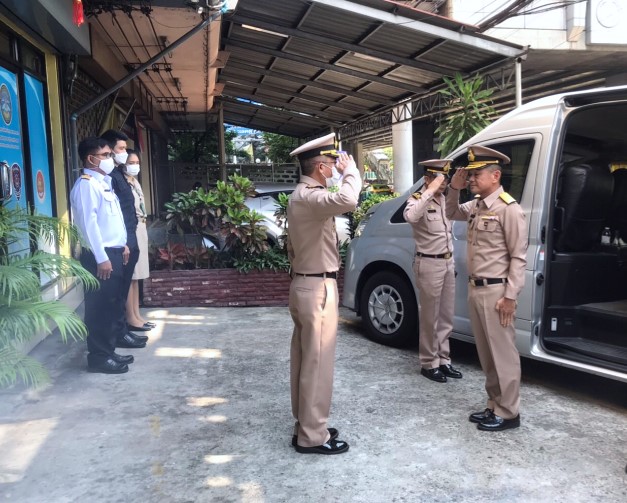 ผอ.ศรชล.ภาค 1 ตรวจเยี่ยมกำลังพล ศคท.กทม. 