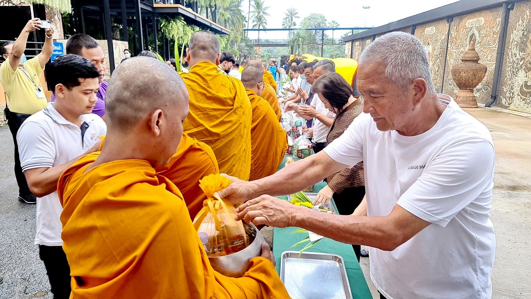 "สวนนงนุชพัทยา"ทำพิธีขวัญช้างในวันช้างไทยอย่างยิ่งใหญ่ 