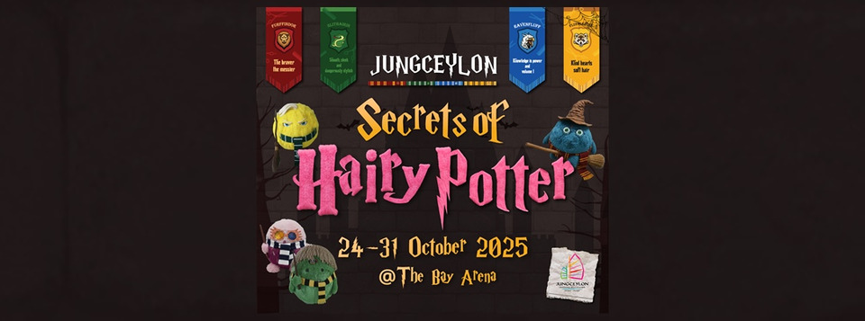 “จังซีลอน” ชวนหลอนแบบฮา..โลวีน  ในงาน “JUNGCEYLON Secrets of Hairy Potter”