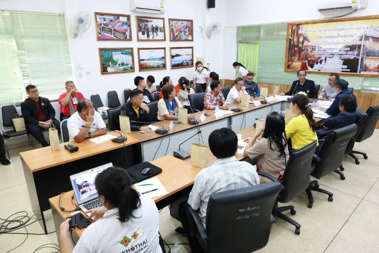 อพท.4 ขับเคลื่อนการพัฒนาอย่างยั่งยืนตามเกณฑ์ GSTC ที่อำเภอเชียงคาน จังหวัดเลย